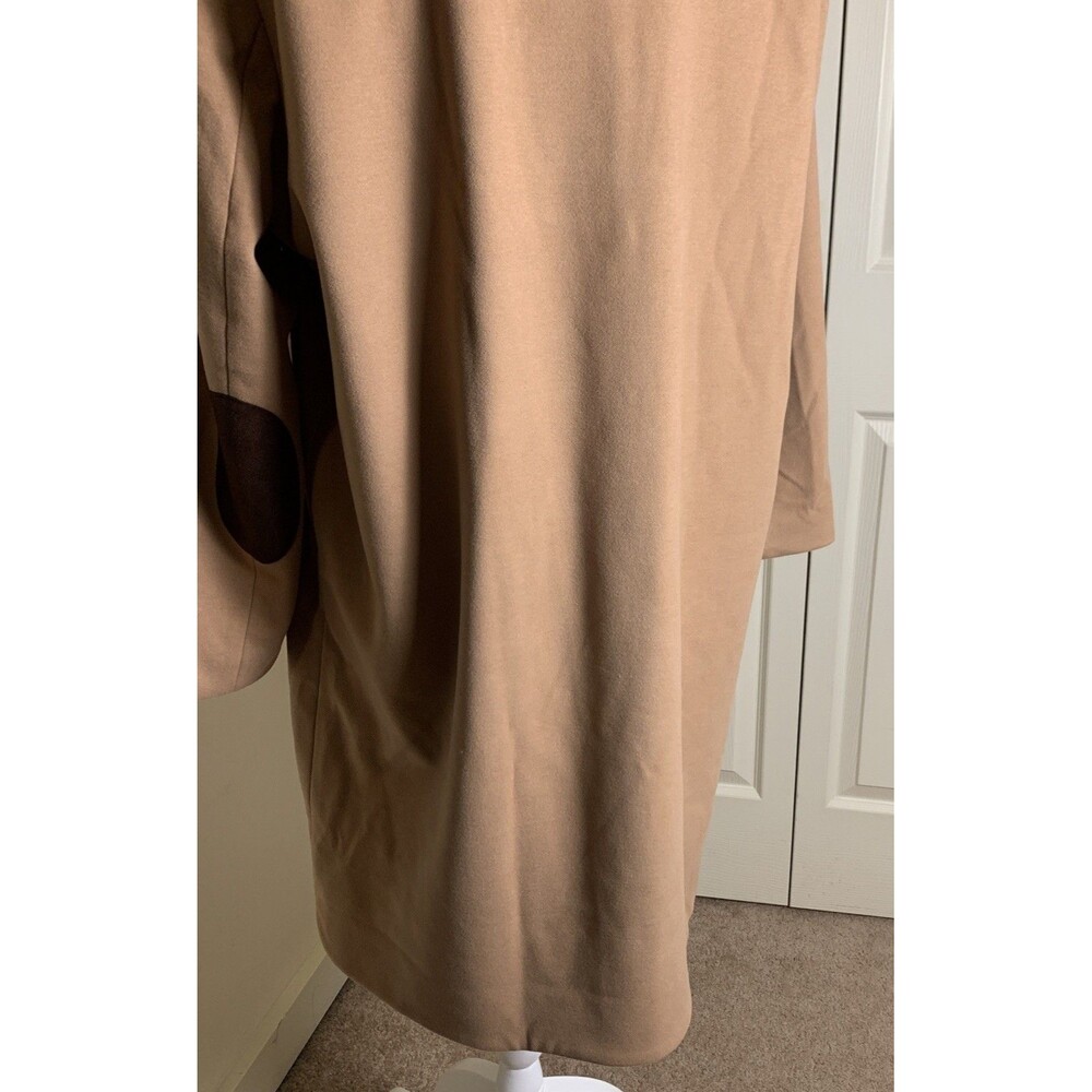 TUCKERNUCK Womens Camel Emerson Coat Dress XXL Career Office Minimalist Preppy - Picture 9 of 16